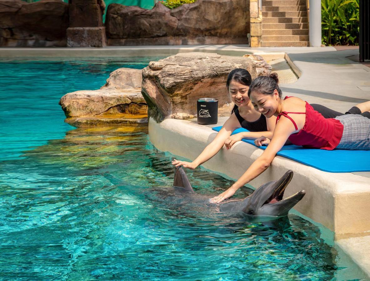 Resorts World Sentosa - Hotel Singapore Eksteriør billede Dolphin Interaction