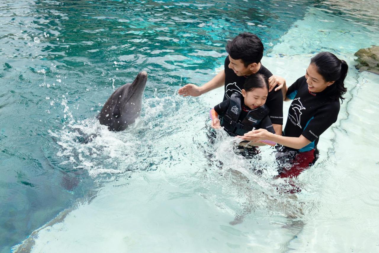 Resorts World Sentosa - Hotel Singapore Eksteriør billede Dolphin Interaction