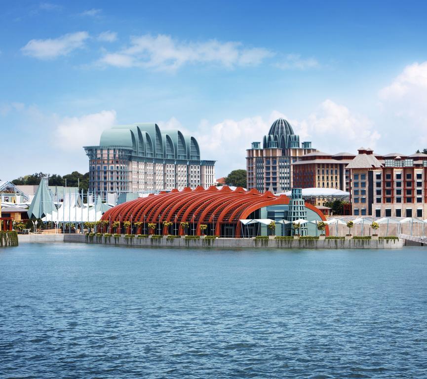 Resorts World Sentosa - Hotel Singapore Eksteriør billede Marina Bay Sands